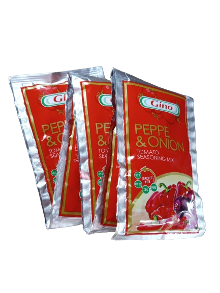 Buy Gino Peppe & Onion Tomato Seasoning Mix 70g x 5 (Sachet)